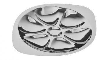 S&D KDO8584 Coffret Dégustation Huîtres 6 assiettes 6 fourchettes et 1  couteau à huîtres Inox Gris et noir H23,5 x 3 x 32 cm : : Cuisine  et Maison
